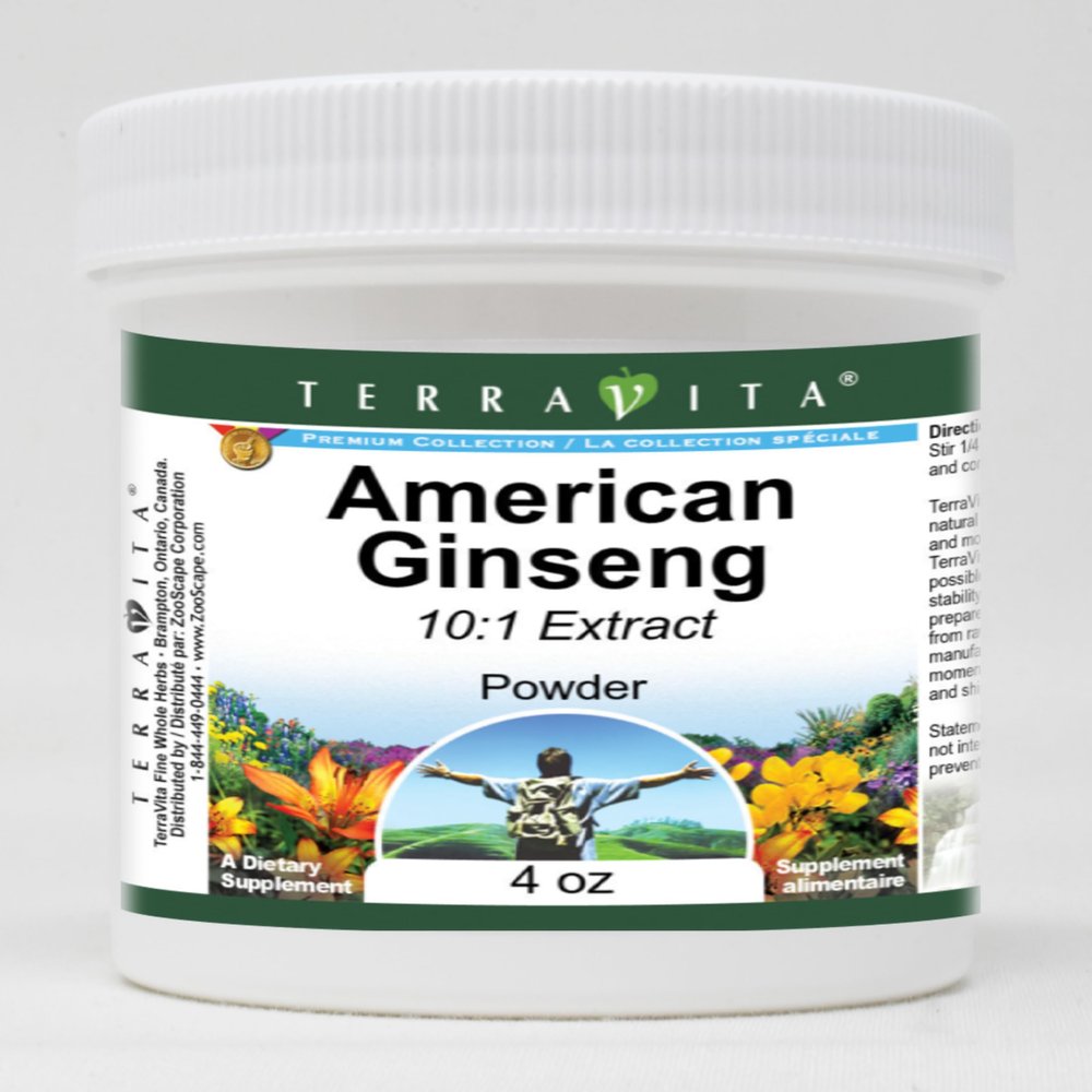American Ginseng 10:1 Powder (4 oz, ZIN: 520224) - 3 Pack