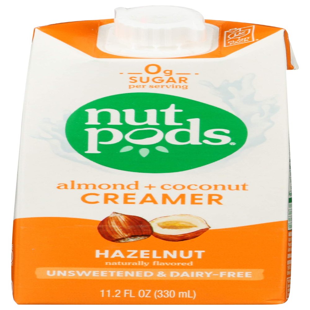 Nutpods, Creamer Hazelnut Unsweetened Dairy Free, 11.2 Fl Oz