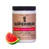 Superieur Electrolytes  Plant Based Electrolyte Supplement w/Sea Minerals for Hydration & Recovery  Keto Friendly, Non-GMO, Zero Sugar, Vegan Healthy Sports Drink Powder  Watermelon (70 Servings) view 1