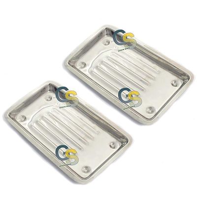 2 Premium Scaler Tray CURETTES, Explorers, Mirrors, Probes, Dental Instruments by G.S Online Store