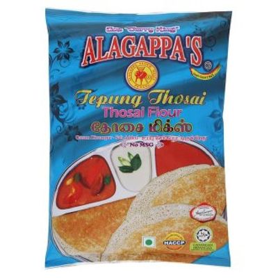 Alagappa's Flour 500g (Thosai, 6 Packs)