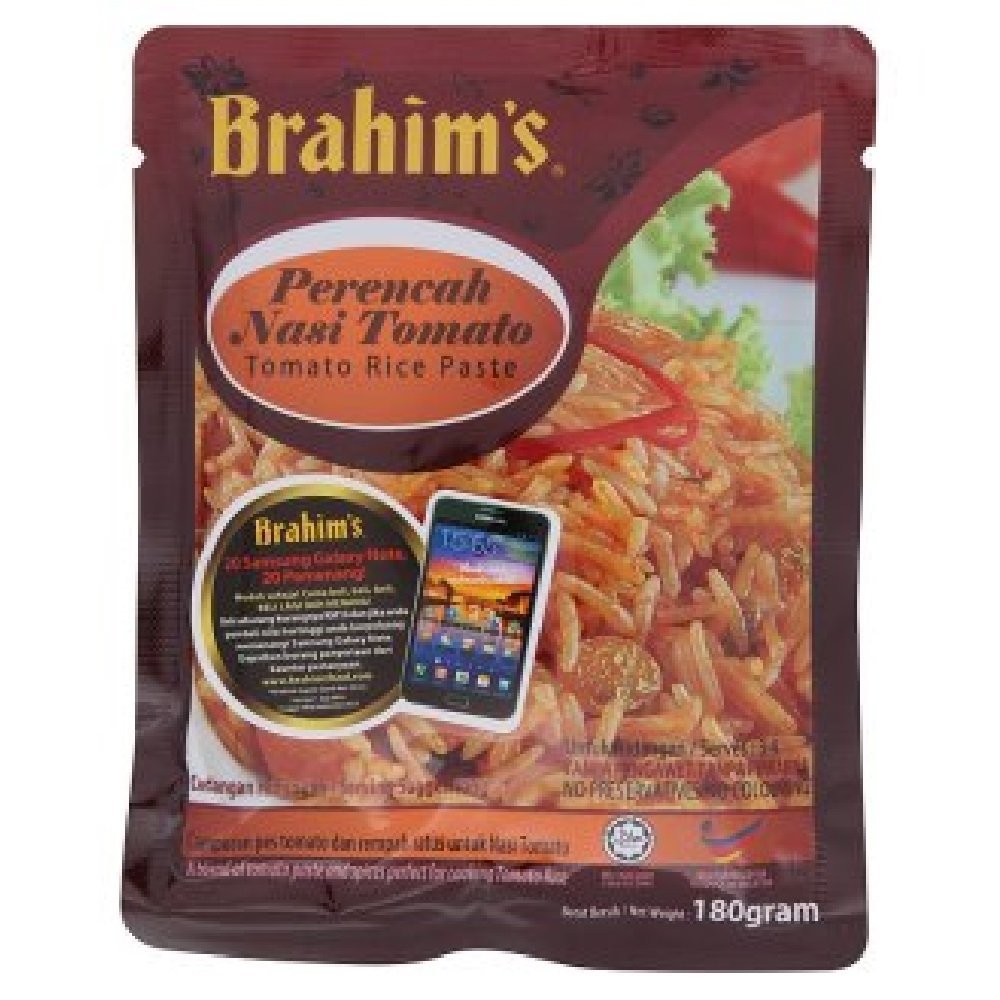 Brahim's Sauce / Paste 180g (Tomato Rice Paste, 6 Packs)