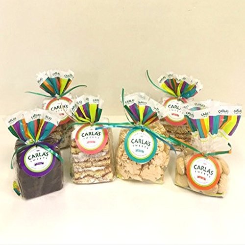 Carla's Sweets Assortment 10 (3 Guava Cakes, 1 Meringue, 1 Mantecadito, 1 Brownie)
