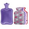 1.8L Hot Water Bottle +Random Flannel Cover Hot & Cold Relief #03 view 1