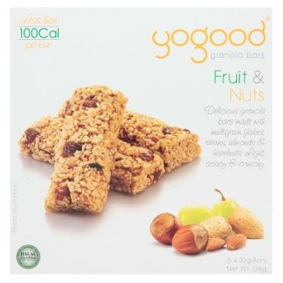 Yogood Muesli Bars 23g (Fruit & Nuts Granola, 72 Bars)