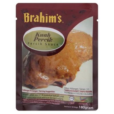 Brahim's Sauce / Paste 180g (Percik, 6 Packs)