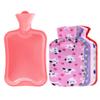 1.8L Hot Water Bottle +Random Flannel Cover Hot & Cold Relief #01 view 1