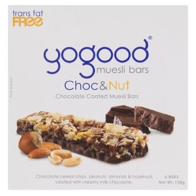Yogood Muesli Bars 23g (Choc & Nut Muesli, 54 Bars)