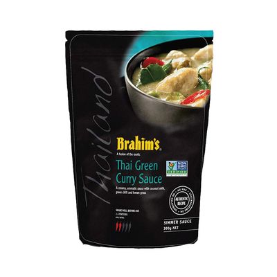 Brahim's Sauce 300g (Thai Green Curry, 9 Packs)