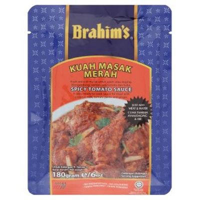 Brahim's Sauce / Paste 180g (Spicy Tomato, 6 Packs)
