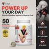 Vitargo Carbohydrate Powder, 2X Faster Digesting - 4.4 LB Fruit Punch, No Bloat, No Crash, Pre, Intra & Post, Sugar-Free Complex Carb Powder for Recovery, Endurance & Muscle Gain, Made in USA view 2