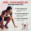 Vitargo Carbohydrate Powder, 2X Faster Digesting - 4.4 LB Fruit Punch, No Bloat, No Crash, Pre, Intra & Post, Sugar-Free Complex Carb Powder for Recovery, Endurance & Muscle Gain, Made in USA view 4