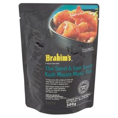 Brahim's Sauce 300g (Thai Sweet & Sour, 9 Packs)