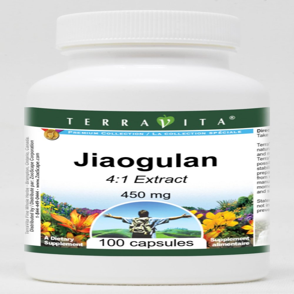 Jiaogulan 4:1-450 mg (100 Capsules, ZIN: 520597)