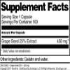 Grape Seed 25% - 450 mg (100 Capsules, ZIN: 520332) - 3 Pack view 4