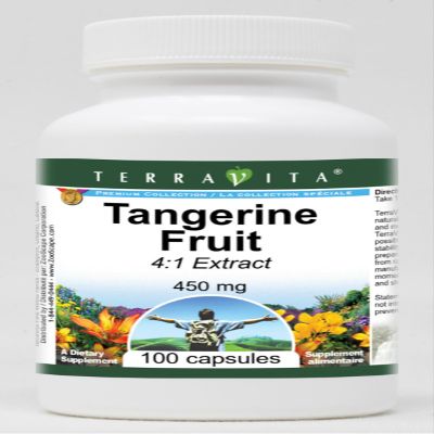 Tangerine Fruit 4:1-450 mg (100 Capsules, ZIN: 521510)