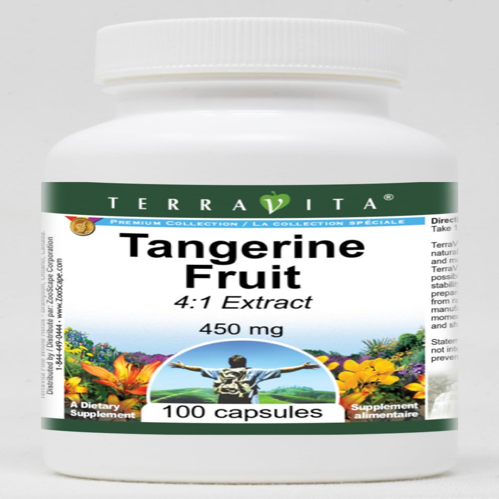 Tangerine Fruit 4:1-450 mg (100 Capsules, ZIN: 521510)