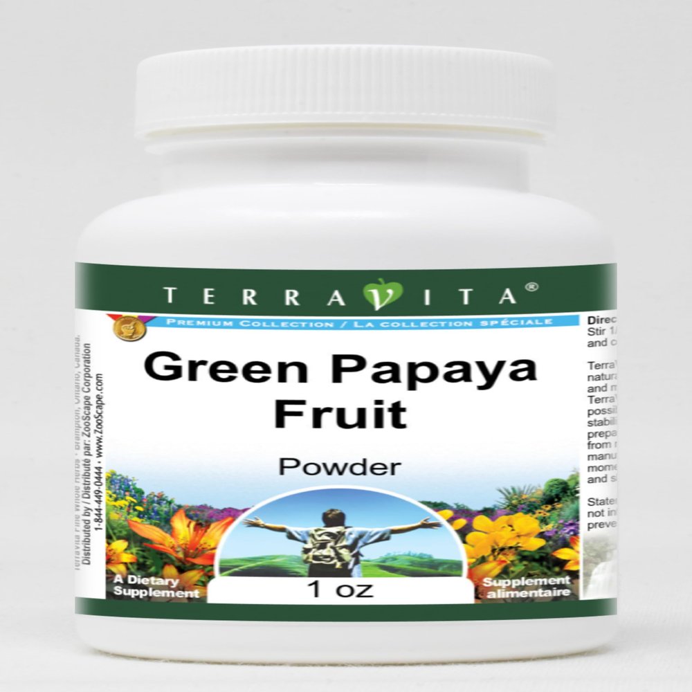 Green Papaya Fruit Powder (1 oz, ZIN: 521063)