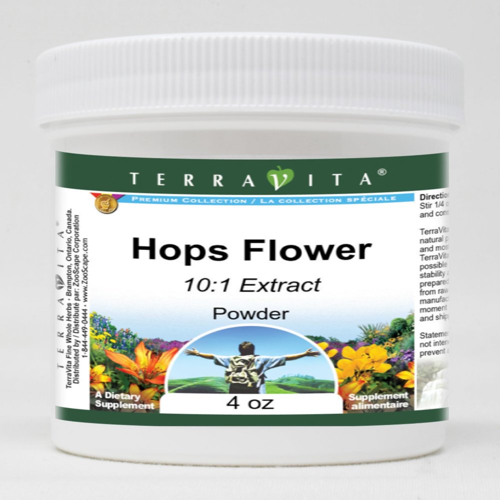 Hops Flower 10:1 Powder (4 oz, ZIN: 520529)
