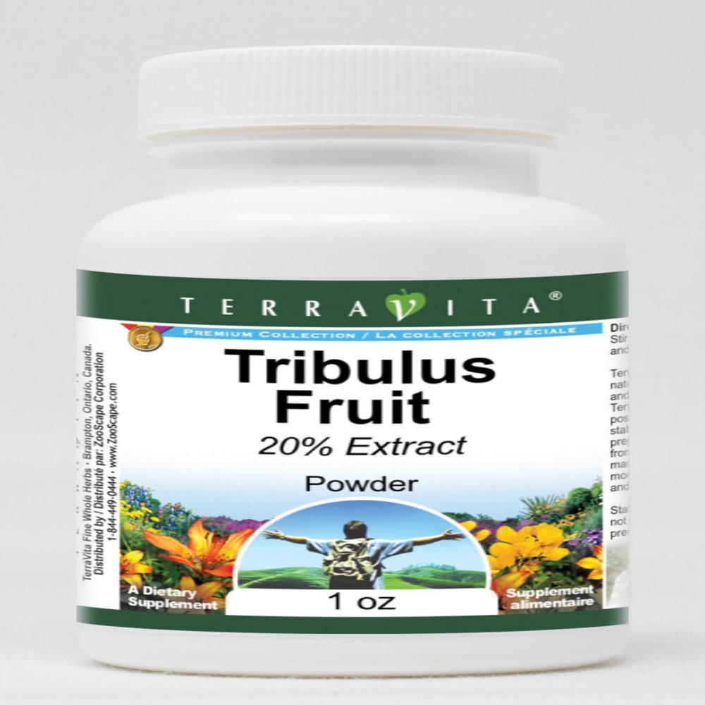 Tribulus Fruit 20% Powder (1 oz, ZIN: 521893) - 3 Pack
