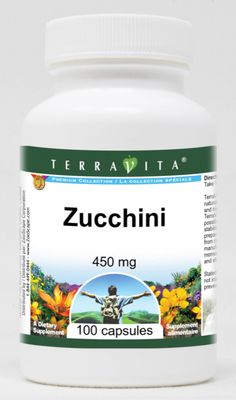 Zucchini - 450 mg (100 Capsules, ZIN: 521728)