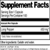Long Pepper - 450 mg (100 Capsules, ZIN: 521130) view 4