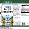 Grape Seed Extract (95% Proanthocyanidins) - 450 mg (100 Capsules, ZIN: 520452) view 3