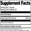 Grape Seed Extract (95% Proanthocyanidins) - 450 mg (100 Capsules, ZIN: 520452) view 4