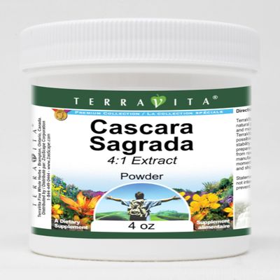 Cascara Sagrada 4:1 Extract Powder (4 oz, ZIN: 520864)