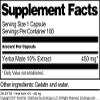 Yerba Mate 10% - 450 mg (100 capsules, ZIN: 521703) view 4