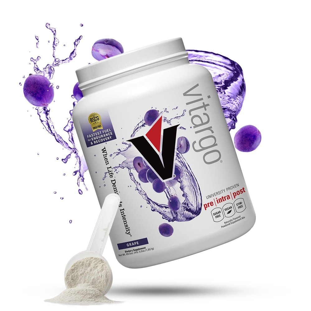 Vitargo Carbohydrate Powder | Feed Muscle Glycogen 2X Faster | 4.4 LB Grape Pre Workout & Post Workout Recovery Powder | Carb Supplement for Recovery, Endurance