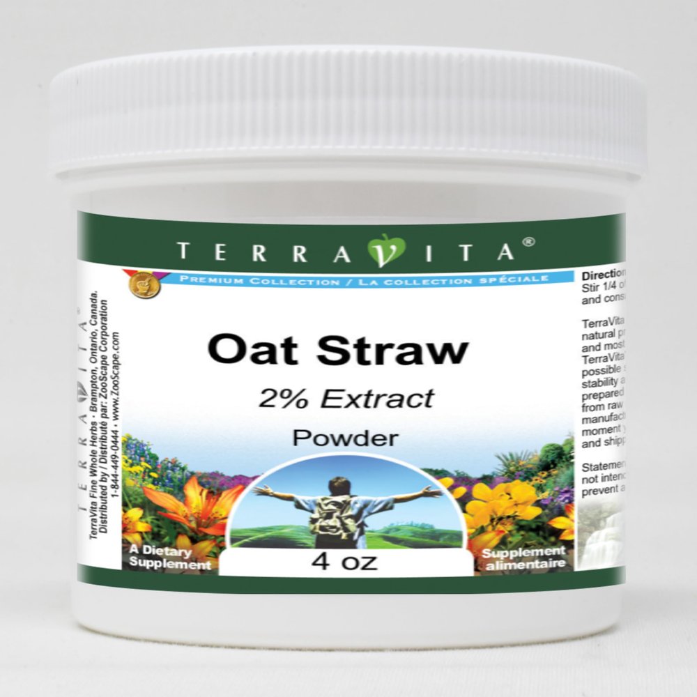 Oat Straw 2% Powder (4 oz, ZIN: 520974) - 3 Pack