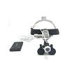 3.5X Loupes Binocular Glass Magnifier Leather Headband DY-108 New Type with LED Headlight (Black) view 2