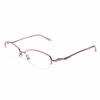 Jcerki Women Metal Half-Frame Photochromic Gray Reading Glasses 5.50 Strengths Women Metal Half-Frame Fashion Readers Eyeglasses view 1