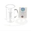 Purelife Glass Enema Kit - 1 Qt - European Glass - Table Top Model -No Plastic Parts - Perfect for Coffee Enemas, Wheatgrass Enemas view 1