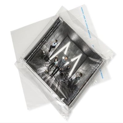Pack of 100, 6-1/2" x 6-1/2" Solid Tape Resealable 1.2 Mil Cello Bags Made in USA