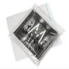 Pack of 100, 6-1/2" x 6-1/2" Solid Tape Resealable 1.2 Mil Cello Bags Made in USA view 1