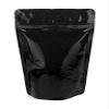 BAP 200 Pack 2 oz Black Clear Stand up Pouch view 1