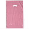 Pack Of 500, 15 x 18" x (With 4" Bottom Gusset) Solid Dusty Rose Super Gloss Recycled Plastic Bags 1.25 Mil Made In Usa view 1