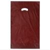 Pack Of 1000, 12" x 15" Solid Burgundy Super Gloss Recycled Plastic Bags 1.25 Mil Made In Usa view 1