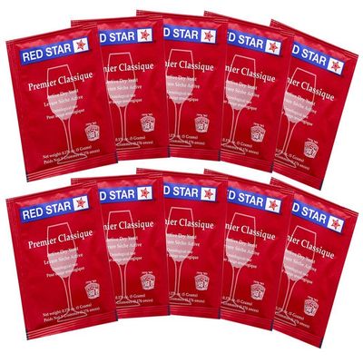 Red Star YRHfvF Active Dry Yeast, Premier Classique, Pack of 10 (2 Units)