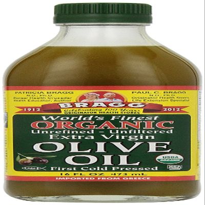 Bragg UWihDO Organic Extra Virgin Olive Oil, 16 oz (2 Pack)