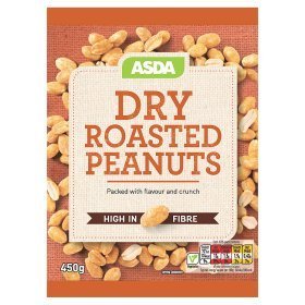 ASDA Dry Roasted Peanuts 450g