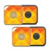 MightySkins Skin Compatible with Tile Pro Sport and Style Smart (Pack of 4 Skins) - Orange Texture | Protective, Durable, and Unique Vinyl wrap Cover | Easy to Apply, Remove | Made in The USA view 1