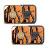 MightySkins Skin Compatible with Tile Pro Sport and Style Smart (Pack of 4 Skins) - Orange Camo | Protective, Durable, and Unique Vinyl wrap Cover | Easy to Apply, Remove | Made in The USA view 1