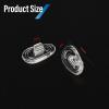 (250 Pair) Silicone Nose Pad for Eyeglasses Push in Soft Slip on Eyewear Shop and Eye Hospital Use by Dhoptical (15mm Push in) view 2