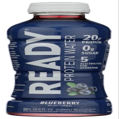 Come Ready Protein Water, Blueberry, Blue, 16.9 Fluid Ounce