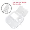 Dovewill Yellow Sharps Bin Needle Blade Waste Disposal Container with Locking Lid 1.0L view 2