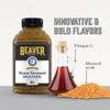 Beaver Brand Stone Ground Mustard, Traditional German-Style Whole Grain Mustard, 12 oz Squeeze Bottle view 2