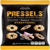 Dream Pretzels Pressels Baked Pretzel Chips, Everything Seasoned, Mini Thin Crisps, Gourmet Snack Bites, Vegan, Low Sodium, Pack of 3 Individual Bags (7.1 oz) view 1
